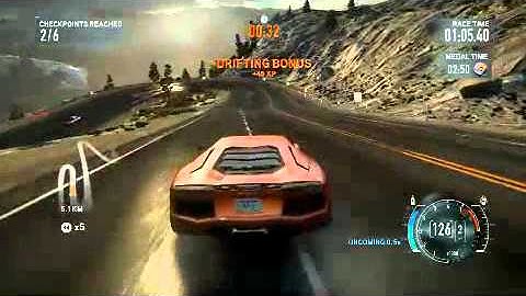 Need For Speed The Run Aventador on GT 540M 2Gb