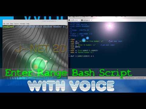 Linux Bash Random Number With Voice Update