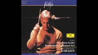 バッハ － 管弦楽組曲 第３番 ニ長調 BWV1068　カラヤン　ベルリンフィル