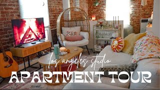 los angeles studio apartment tour!!