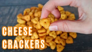 Easy Cheese Crackers Recipe | Simple and Delish by Canan