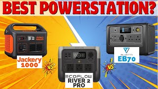 EcoFlow River 2 Pro VS Jackery 1000 VS Bluetti EB70! What's the Best Portable Power Station?