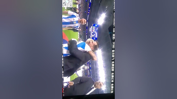 Copa America 2024 Champion Argentina Ceremony Award 🏆🏆🏆