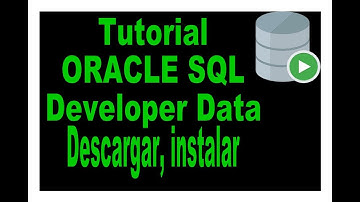 Vídeo Tutorial Descargar e Instalar ORACLE SQL Developer Data Modeler. Gratis.