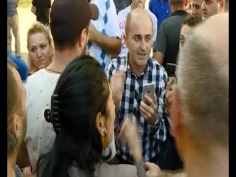 „ქვეყნის გამყიდველია“ - სალომე ზურაბიშვილს გურიაში პროტესტით დახვდნენ