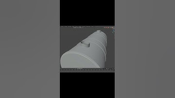 Holes in curved surfaces #blender3d