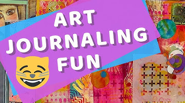 Art Journal Fun LIVE - with Barb Owen - HowToGetCreative.com