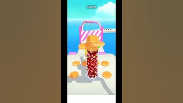 PANCAKE RUN - All Levels Gameplay Android - LEVEL 91 #shorts #pancakerun #3D
