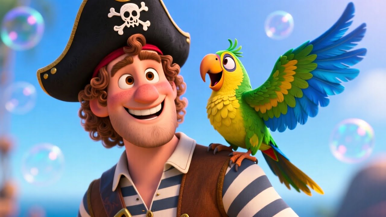 Pirate Pete’s Bubble Boat 🏴‍☠️🫧 | Fun Kids Story & Learning Adventure | Preschool Imagination & Play