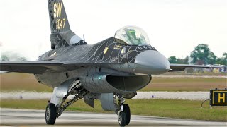 (4K) Wings Over Houston 2022: USAF F-16C Viper Demo!