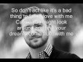 Justin Timberlake - Not A Bad Thing (lyrics)
