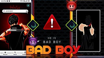 BAD BOY Google Search 3D Video Edit New XML File | Xml Preset #AlightMotion | @itzeditz_deba0928