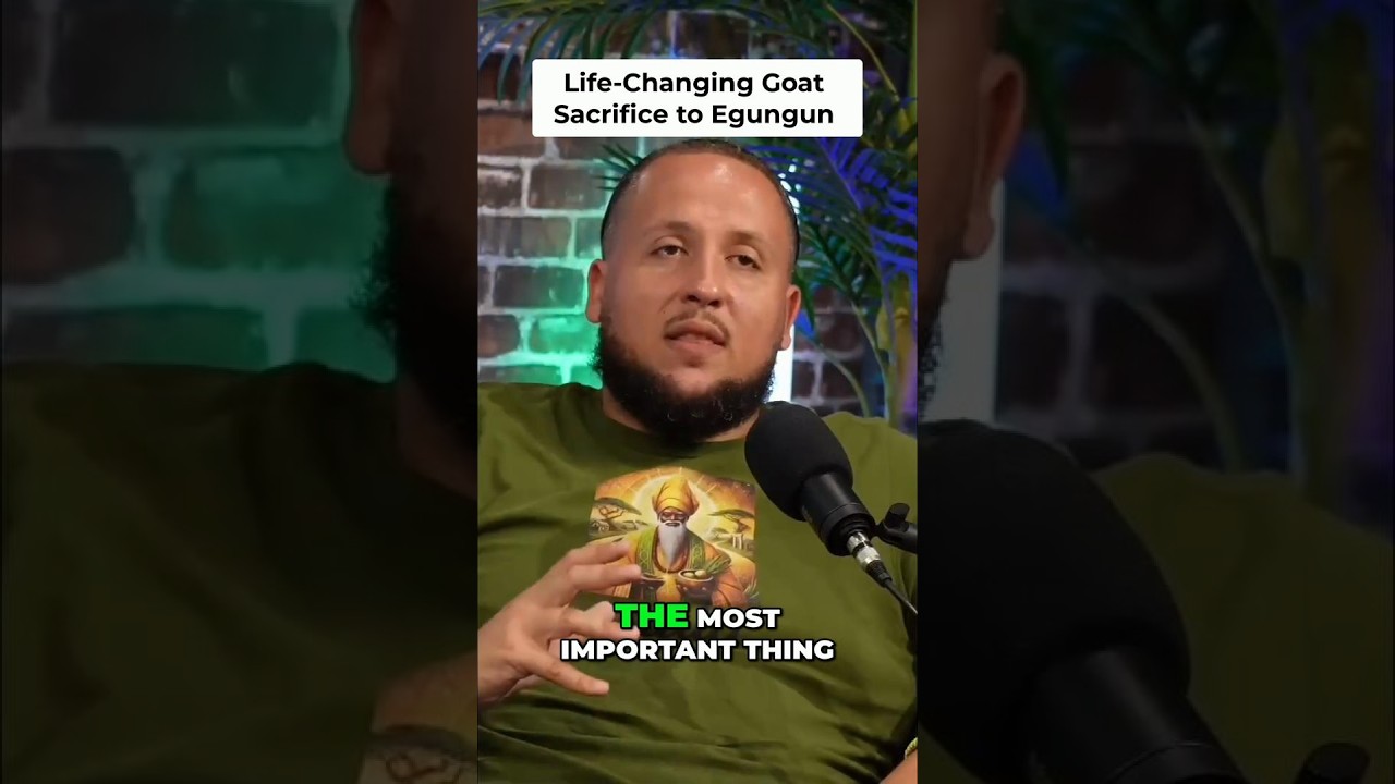 Life-Changing Goat Sacrifice for Obatala & Egungun