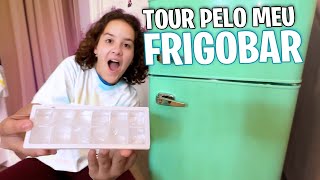 Tour pelo meu frigobar novo!!