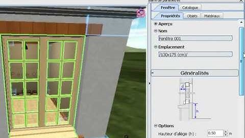 3D Home Design by Livecad : Modify a window