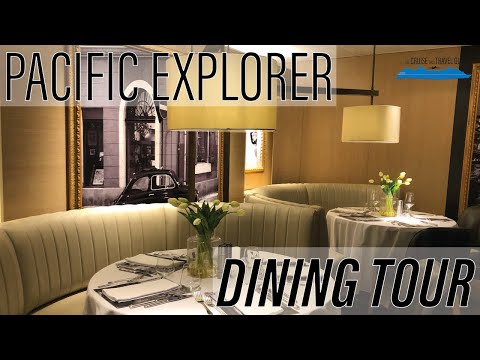 Pacific Explorer Dining Tour Video Thumbnail