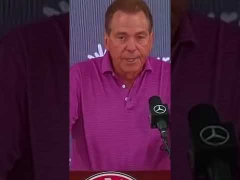 Nick Saban on