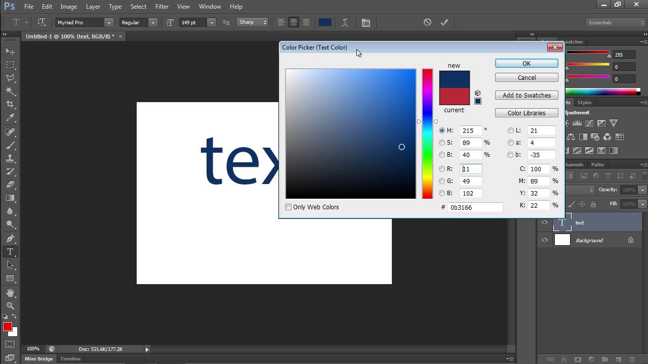 How To Change Text Color In Photoshop Cs6 Youtube Coloring Wallpapers Download Free Images Wallpaper [coloring436.blogspot.com]