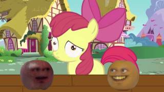 Annoying Orange meets My Little Pony