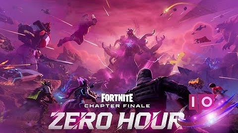 🔴Fortnite ZERO HOUR Live Event Tomorrow!