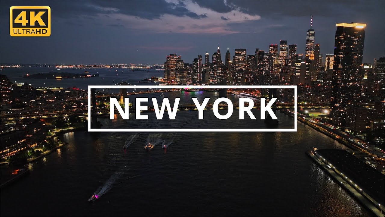 New York City (NYC), USA 🇺🇸 | 4K Drone Footage - YouTube