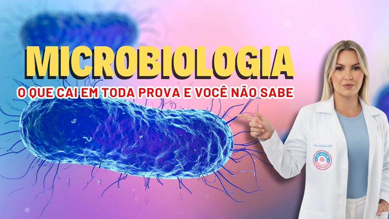 Tudo o que sempre cai nas provas! VOCÊ É MAIS BACTÉRIA DO QUE HUMANO? 🦠