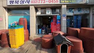 초대형고무통 032-773-0458 플라스틱용기 고무다라 개집 대형 소형 행사용의자 화분 단프라박스 도소매 인천 부천 김포 강화 영종도 백령도 대량 주문 환영 30년된 평북상회