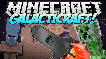 Minecraft | GALACTICRAFT! (The Moon, Space Stations & More!) | Mod Showcase [1.6.2]