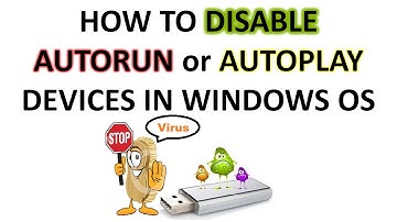 Disable autorun devices - how to disable autorun or autoplay devices