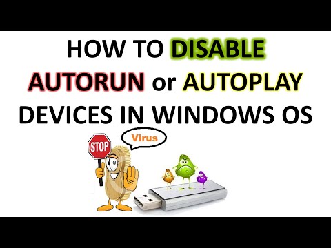 Video: How To Disable Autorun Internet