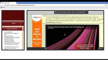 Dreamweaver Tutorial : HTML  Tag - iframe