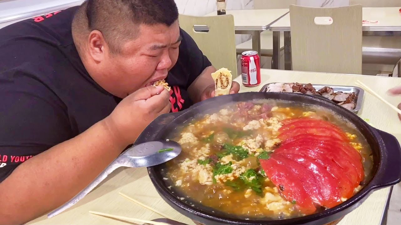 Бекон + лепешки с мясом, 40-летний магазин, чтобы съесть старый тофу, приятно!