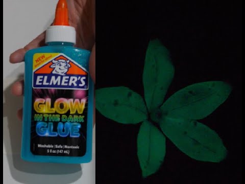 Glow In The Dark Hot Glue - Halloween Idea 