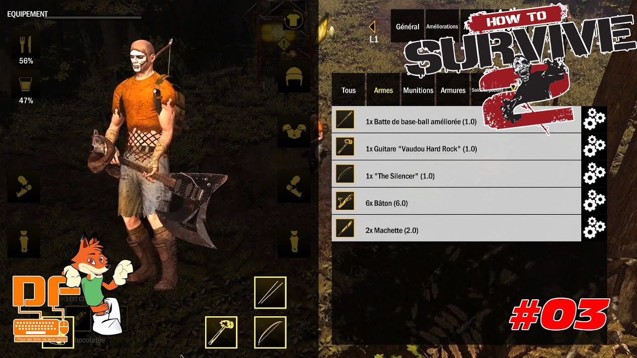 How to Survive 2 - Let's Play Ep.03[FR] || On tape sur du cerf zombie ...