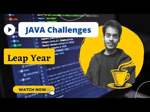 Java -  leap year User input program   #program #coding #learncoding #java