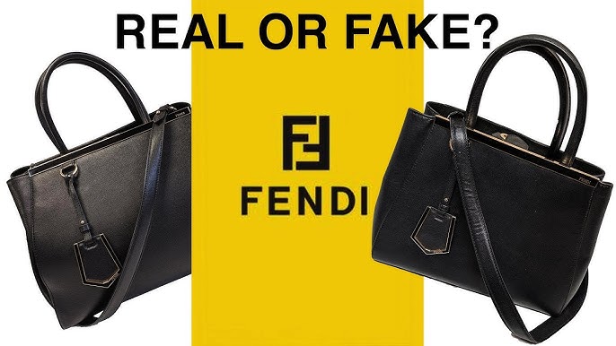 REAL vs FAKE FENDI HANDBAG UNBOXING, How to Authenticate Fendi