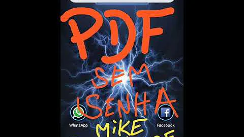 Como abrir um arquivo em PDF com senha?