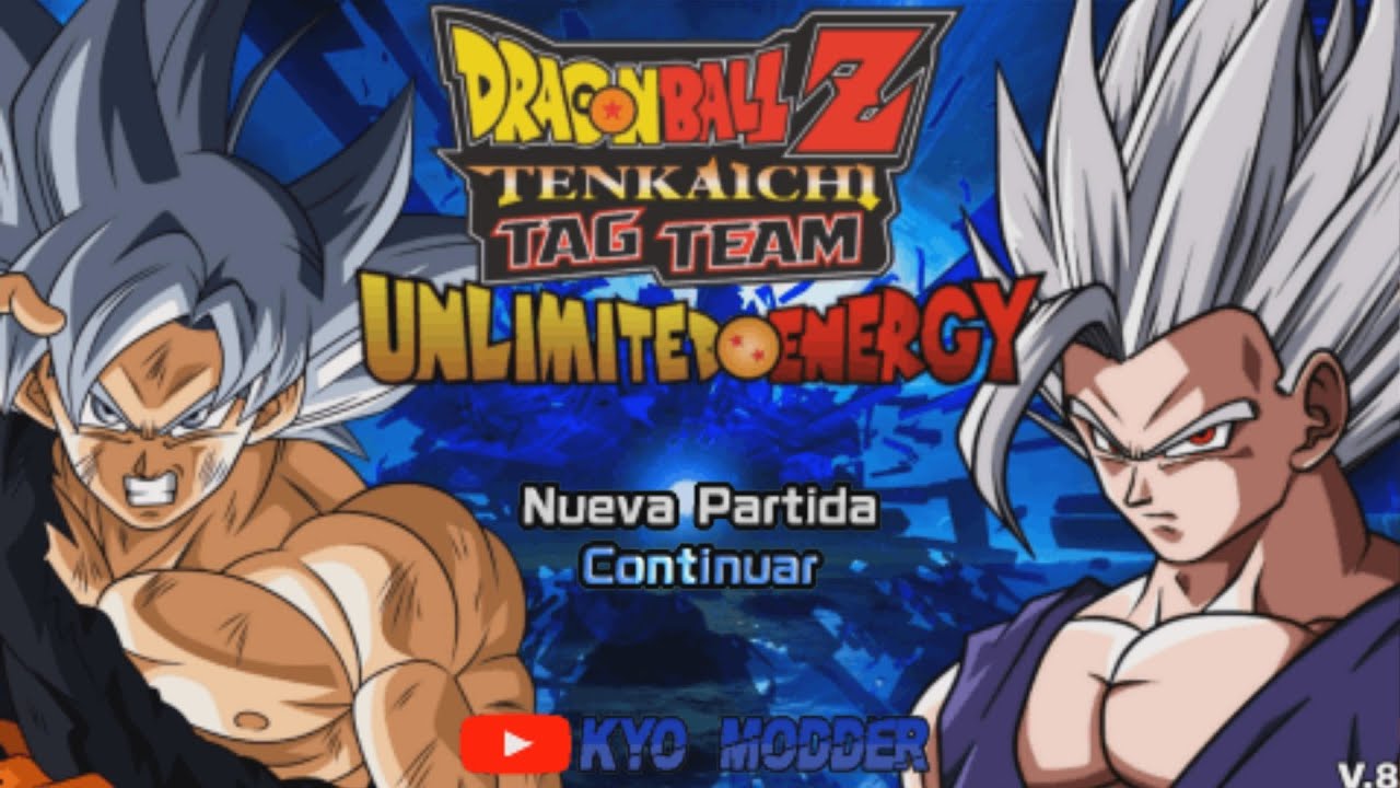 DBZ Tenkaichi Tag Team - Mega Mods V1 Español PSP DBZ Tenkaichi
