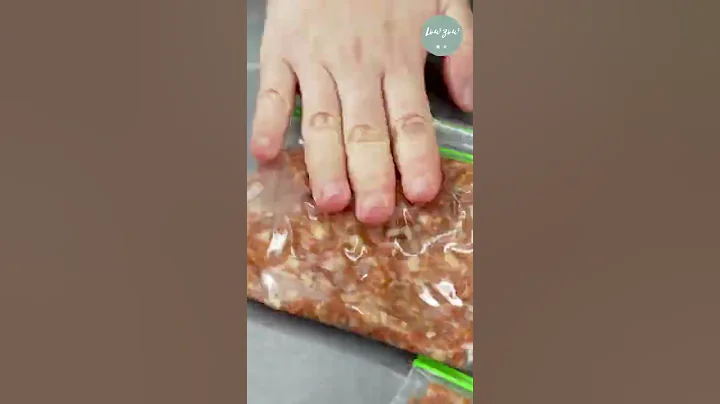 【灶君冻肉保存法】三个步骤 猪绞肉不用整份解冻 即解即煮 #short - 天天要闻