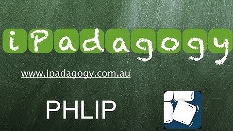 iPadagogy - App Review - PHLIP Tutorial