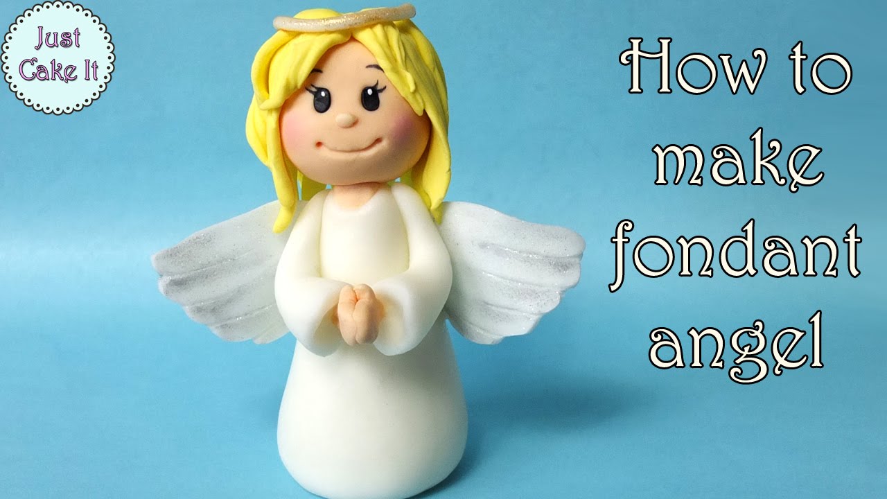 Making A Fondant Angel Cake Topper Making A Fondant Angel Cake Topper