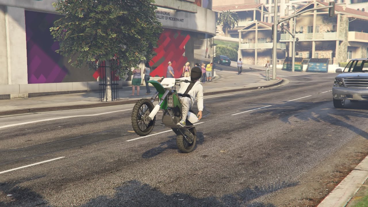 KAWASAKI 450 kxf (gta5) - YouTube