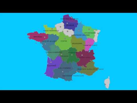 Video: Provincies van Frankrijk
