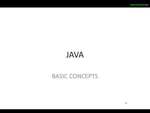 Java in Urdu Lecture 01