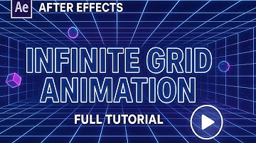 Infinite Grid Animation in After Effects | Looping Background Tutorial