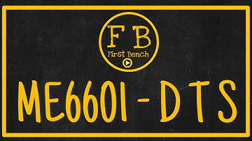 ME6601 - Design Of Transmission Elements (DTS) Reg 2013 | Saran Jayasankar