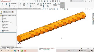 Bài 16  Hướng dẫn chuyên sâu về lệnh nâng cao uốn cong chi tiết với Lệnh FLEX trong Solidworks