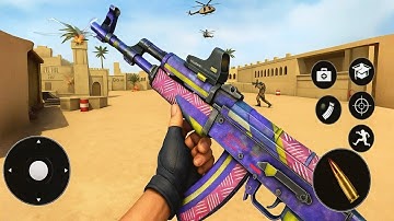 FPS Counter Shooting Attack - Shooting Game - Android Gameplay