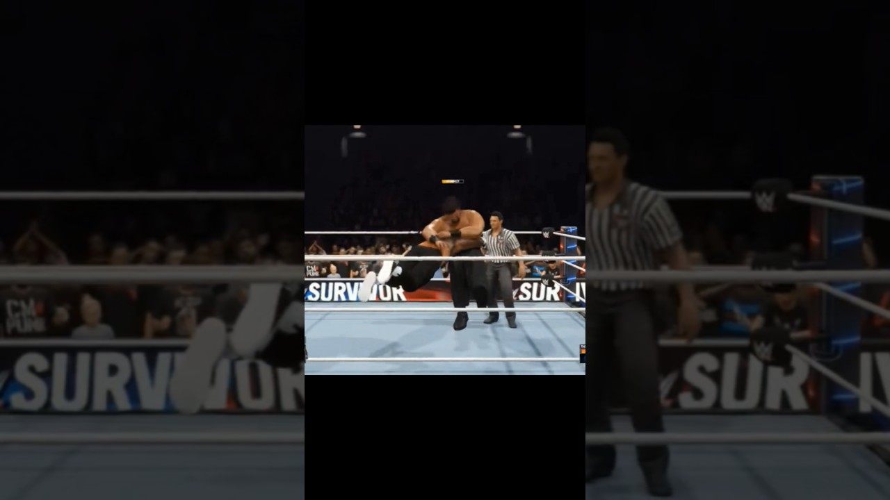 Roman Reigns: Superman Punch and Spear! 🤛⚡️