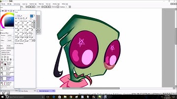 Vibrance - Day 30 of Invader Zim Movie Art Streak Speedpaint
